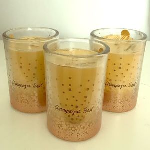BBW Champagne Toast Single Wick Candles